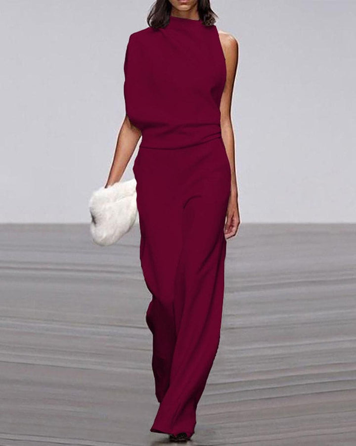 Kvinnors Enaxlad Vidbyxdress – Elegant Stil för Bröllop och Kvällsevenemang