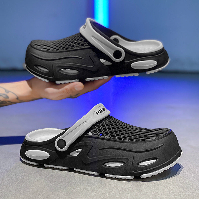 Mäns Andningsbara Ergonomiska Träskor – Lätta Slip-On Skor för Trädgård, Resor och Vardagsbruk