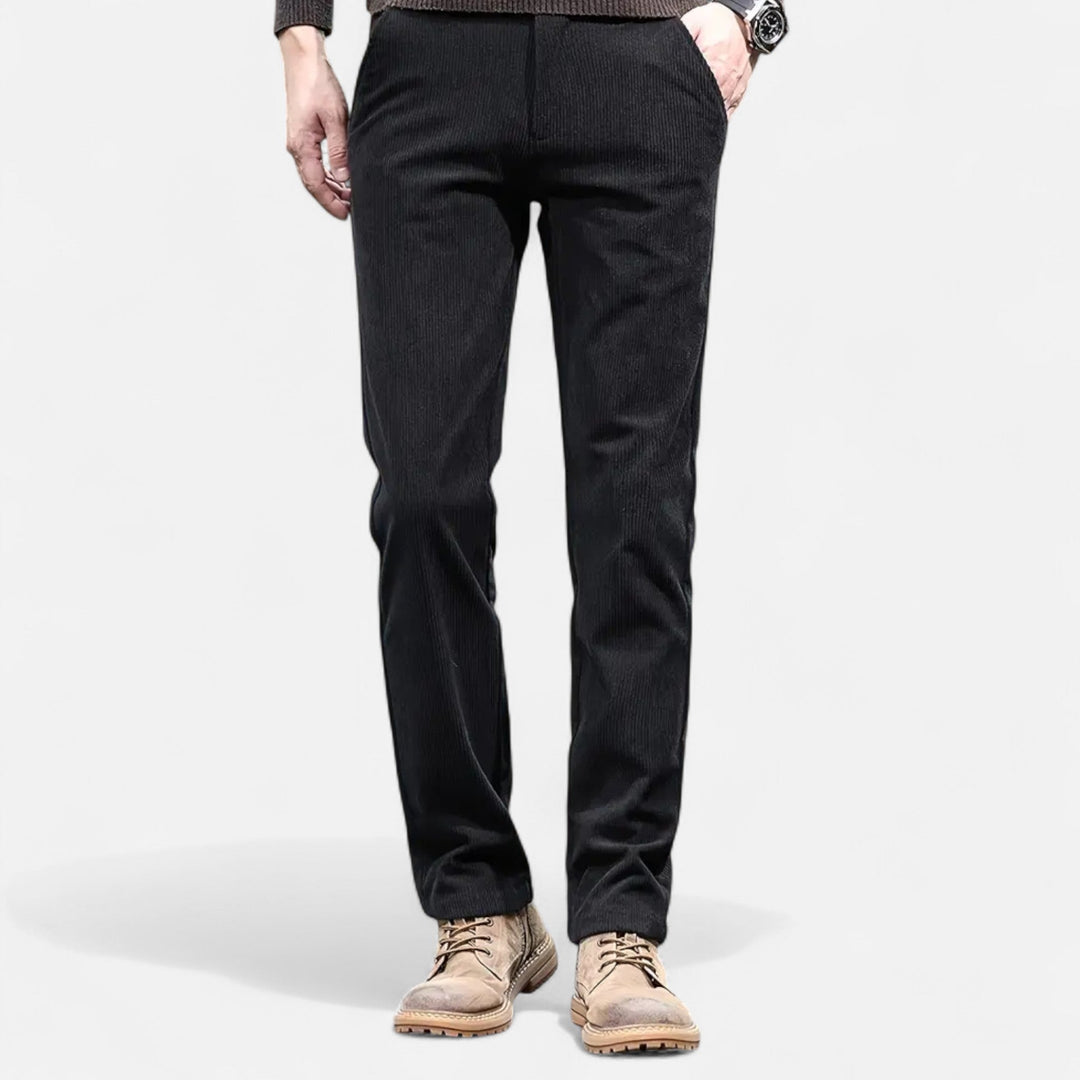 Valmonti | Herrens Chenille Rak-Leg Byxor