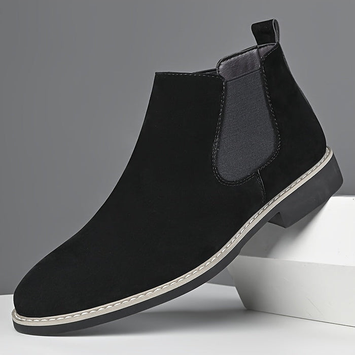 Herre Chelseaboots med Elastiska Sidopaneler
