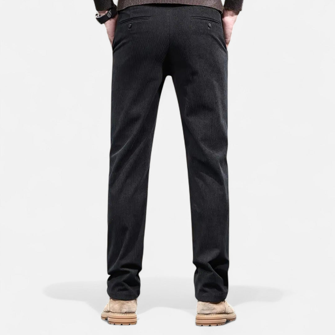 Valmonti | Herrens Chenille Rak-Leg Byxor