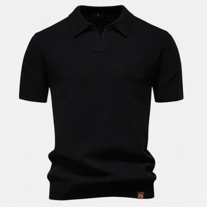 Valmonti | Herrs Pineapple Ull Polo Skjorta