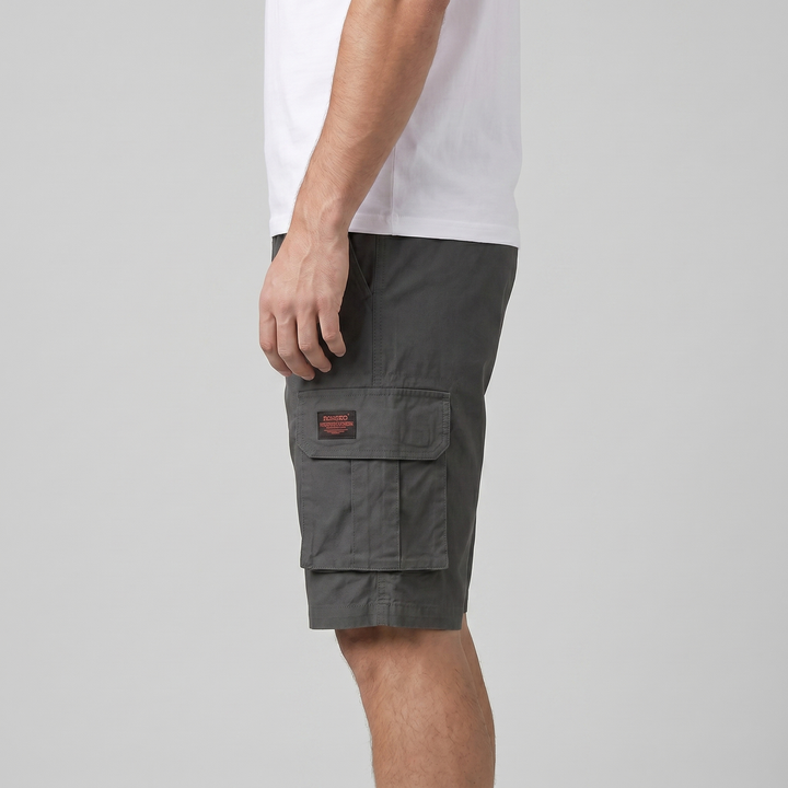 Herrens Cargo Shorts Avslappnad Passform Nyttopocket Casual Stil