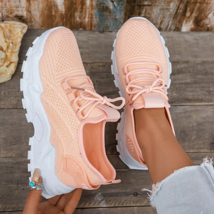 Kvinnors Ortopediska Komfortskor – Andningsbara Sneakers för Vardags och Fritid