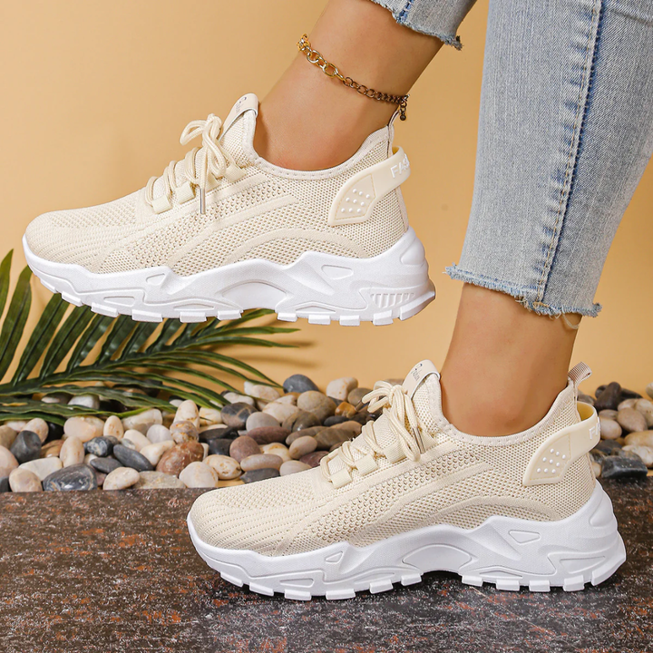 Kvinnors Ortopediska Komfortskor – Andningsbara Sneakers för Vardags och Fritid