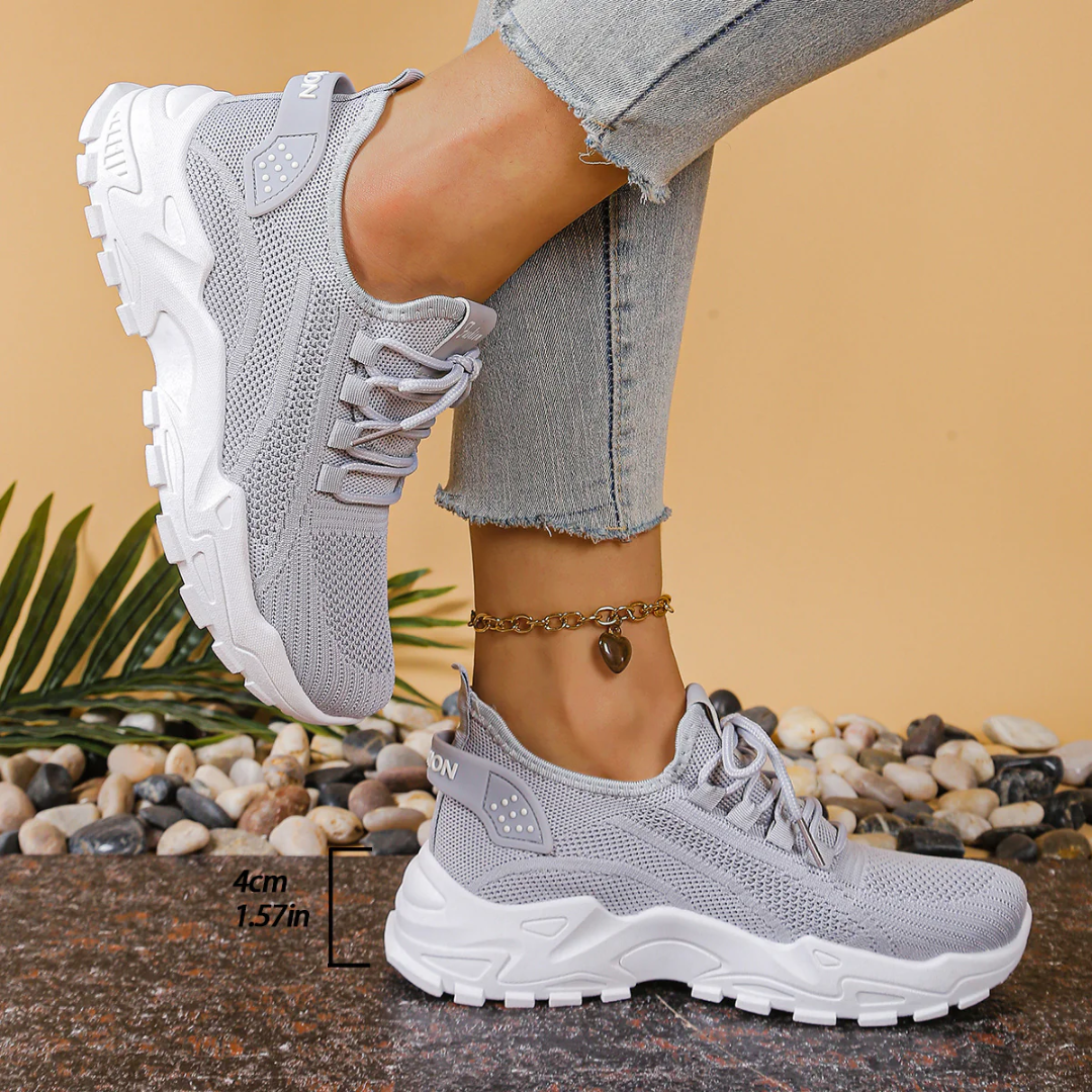 Kvinnors Ortopediska Komfortskor – Andningsbara Sneakers för Vardags och Fritid