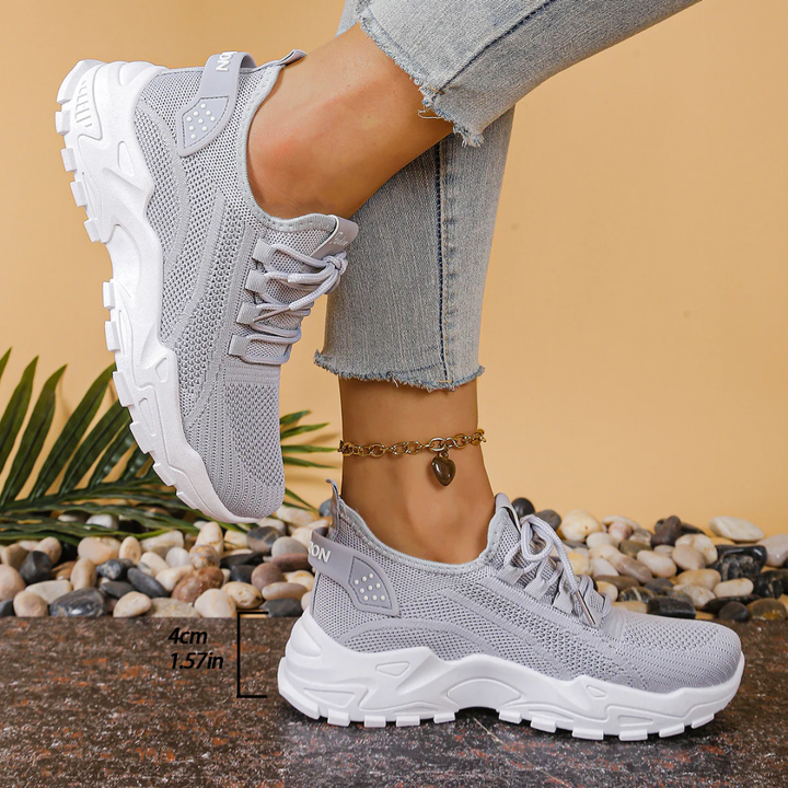 Kvinnors Ortopediska Komfortskor – Andningsbara Sneakers för Vardags och Fritid
