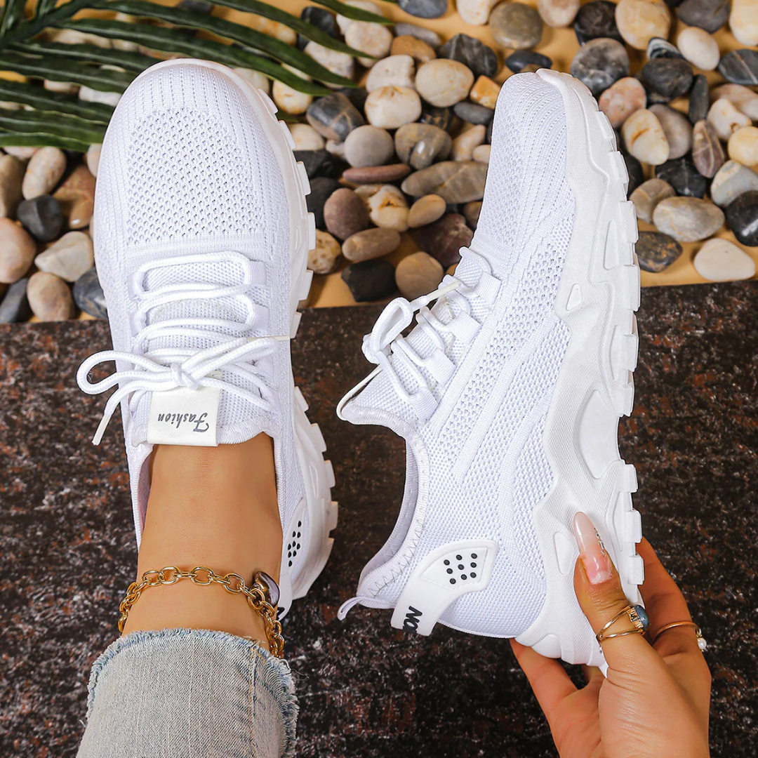 Kvinnors Ortopediska Komfortskor – Andningsbara Sneakers för Vardags och Fritid