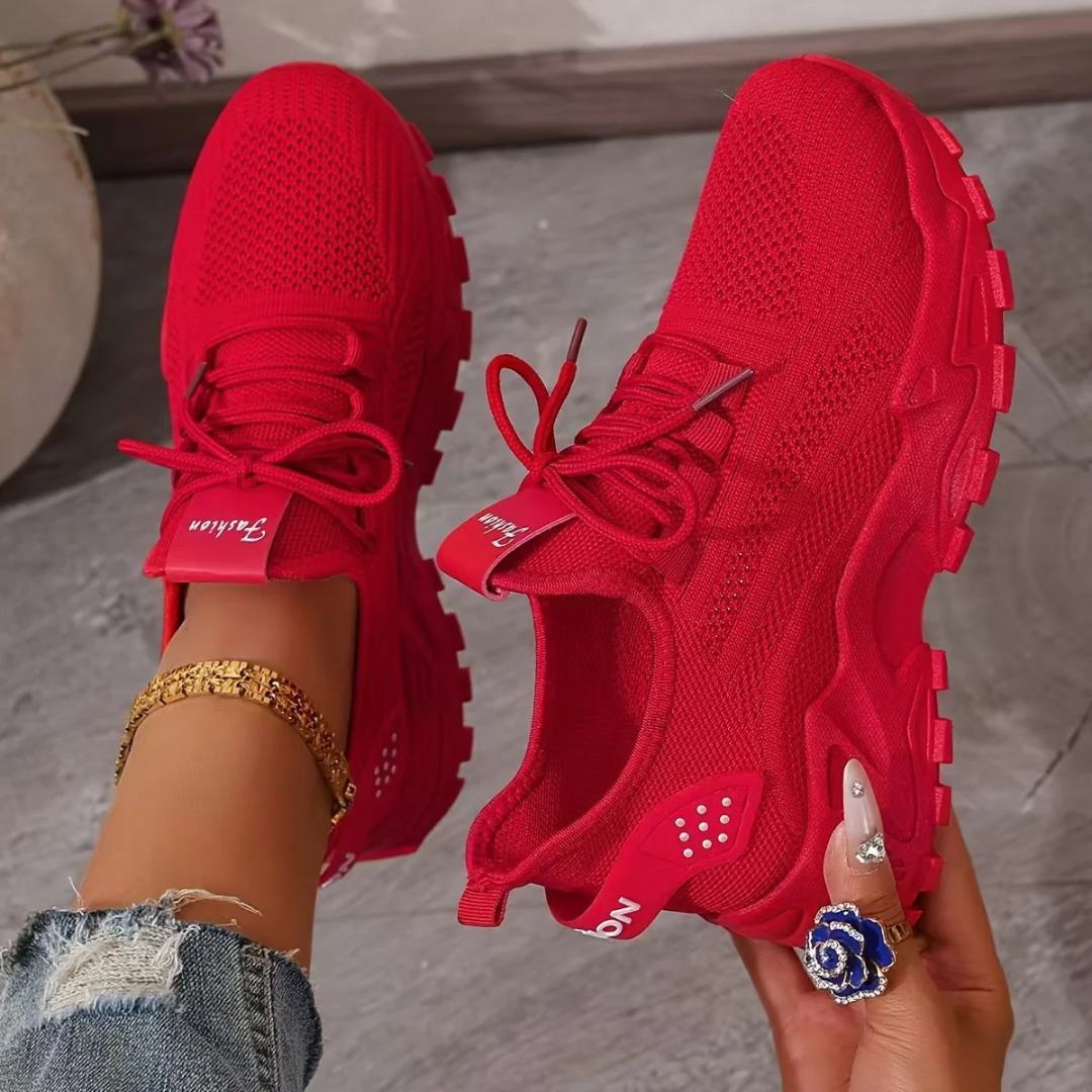 Kvinnors Ortopediska Komfortskor – Andningsbara Sneakers för Vardags och Fritid
