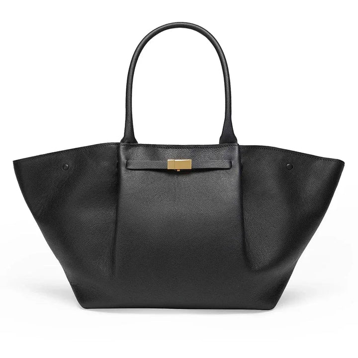 Kvinnors Oversized Tote-väska Strukturerad Axelväska