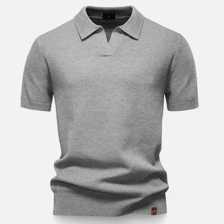 Valmonti | Herrs Pineapple Ull Polo Skjorta