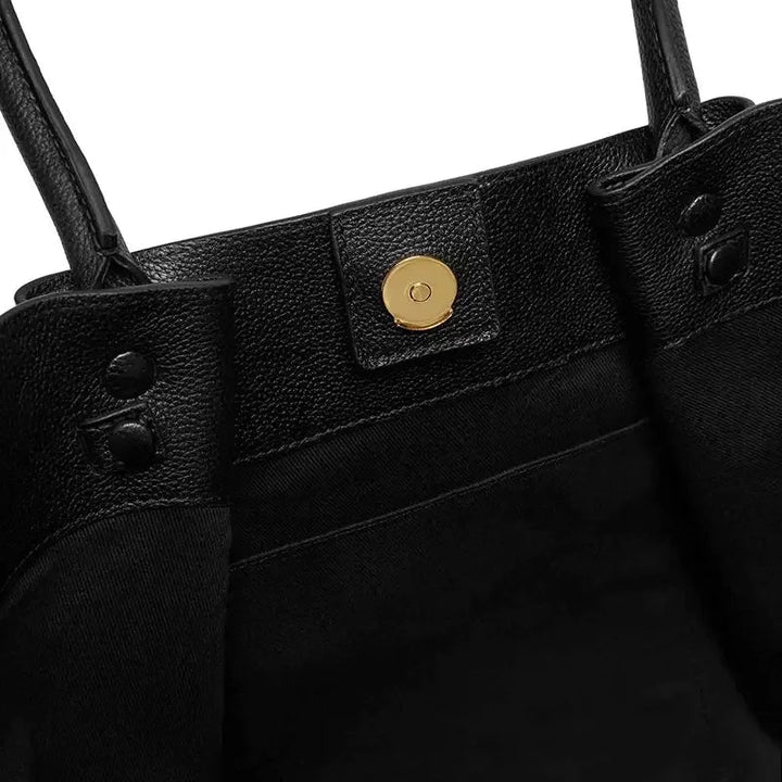 Kvinnors Oversized Tote-väska Strukturerad Axelväska