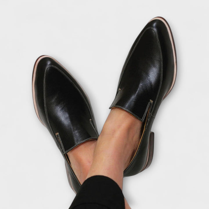 Kvinnors Slip On Loafers Spetsig Tå Varje Dag Komfort