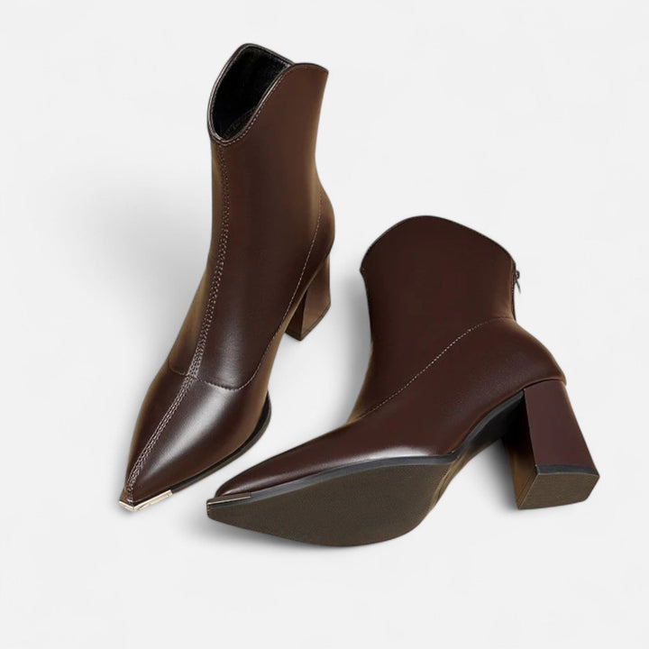 Valmonti | Kvinno Chelsea Boots – Spetsig Tå Läder Elegans