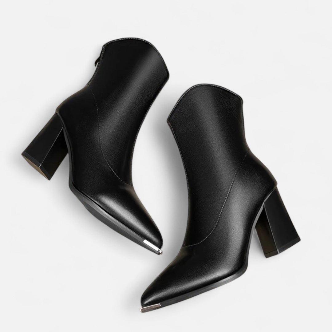 Valmonti | Kvinno Chelsea Boots – Spetsig Tå Läder Elegans