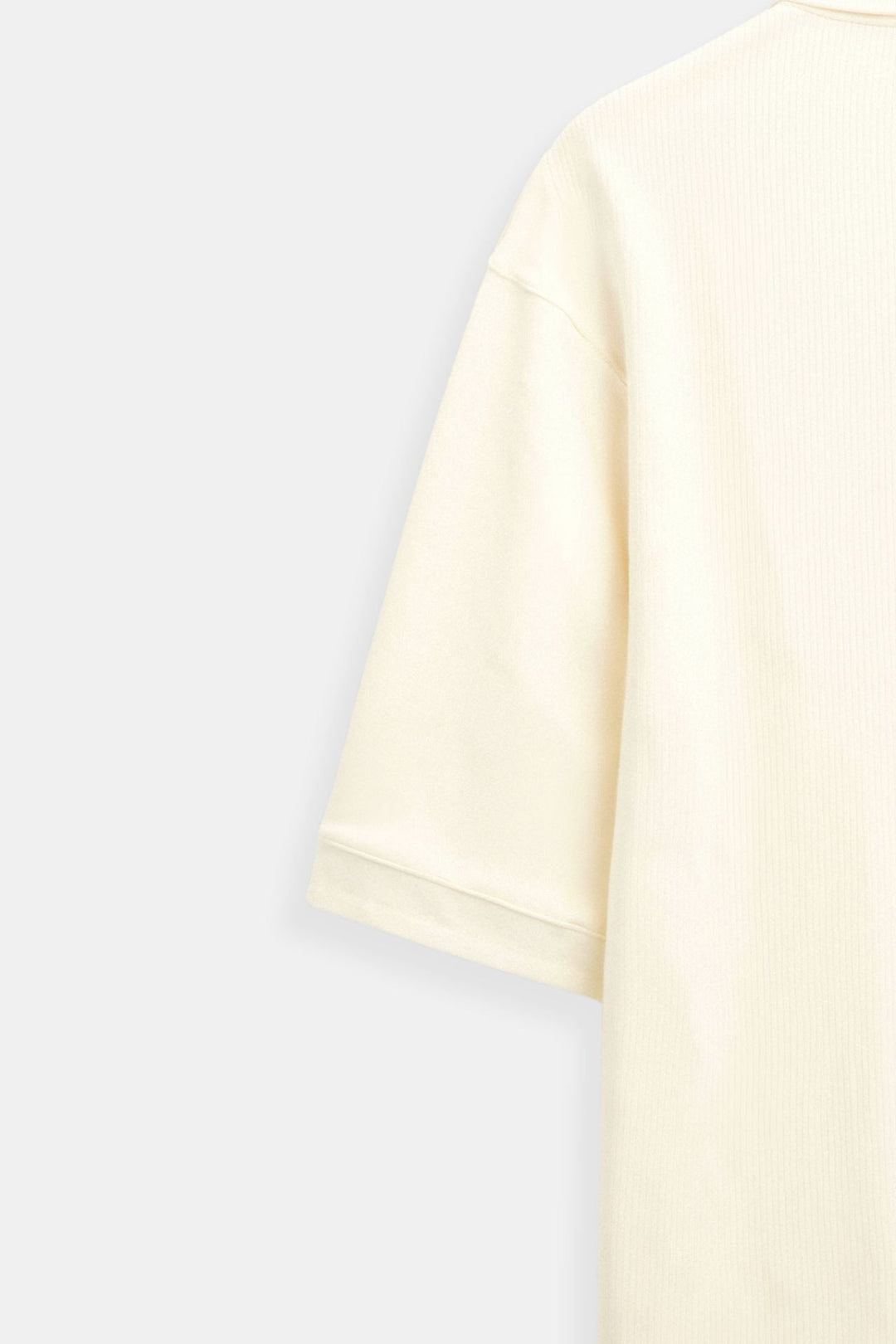 Herrars Strukturerad Polotröja Klassisk Kortärmad V-Hals Regular Fit Elegant Vardagsklädsel