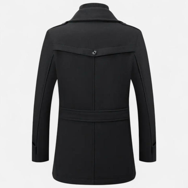 Valmonti | Herrens Slim-Fit Tweed Kappa