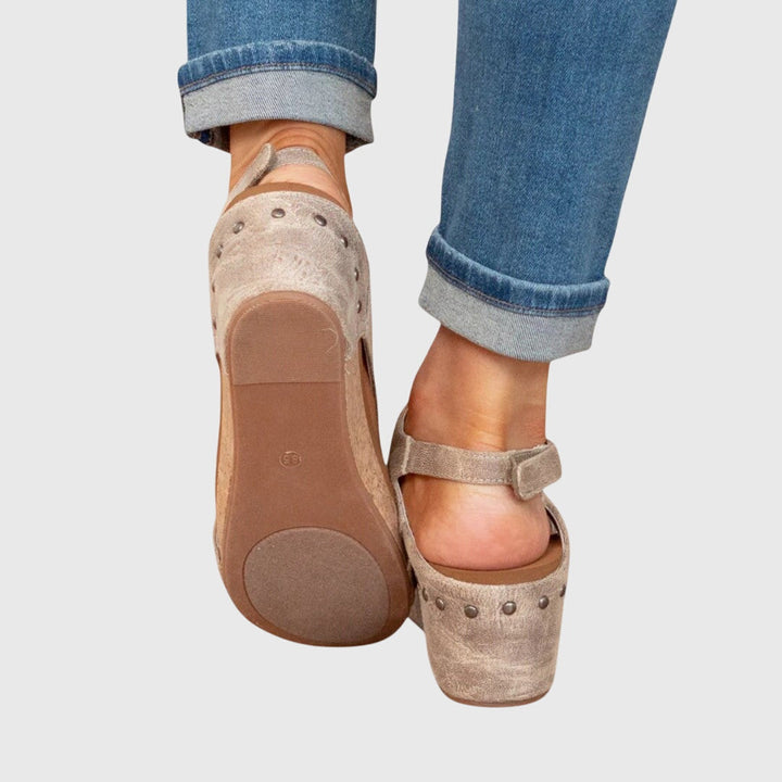 Kvinnors Ortopediska Wedge Sandaler för Dagligt Komfort Stil