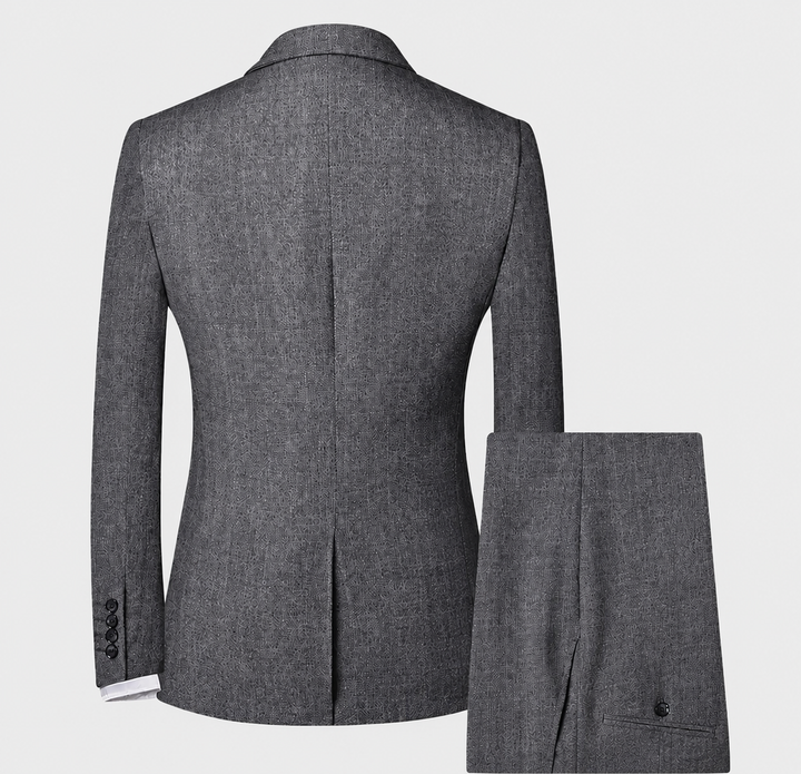 Herrarnas skräddarsydda tre-delade kostym – västset för ceremonier och eleganta tillfällen