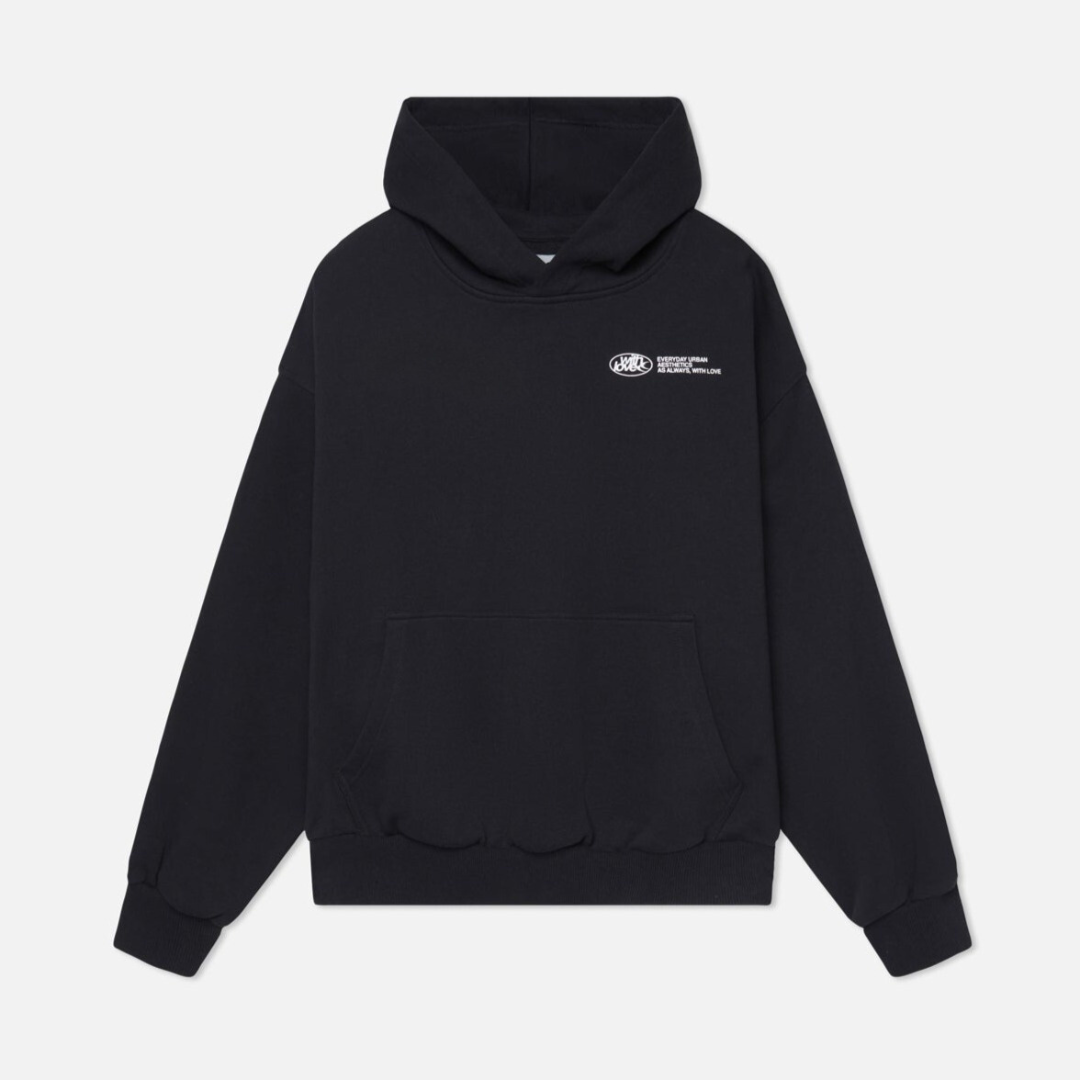 Kvinnors Love Hoodie Premium Bekväm Modern Minimalistisk Hållbar Varje Dag Casual Pullover