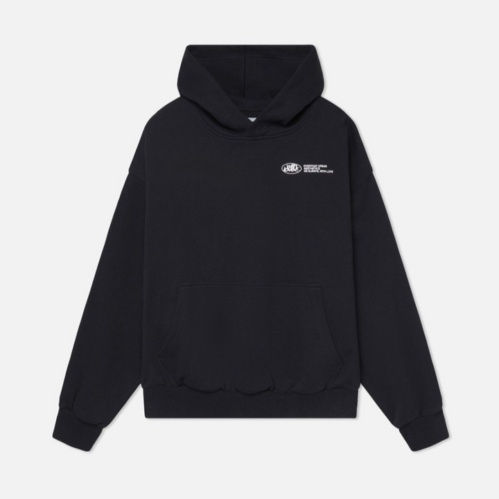 Kvinnors Love Hoodie Premium Bekväm Modern Minimalistisk Hållbar Varje Dag Casual Pullover