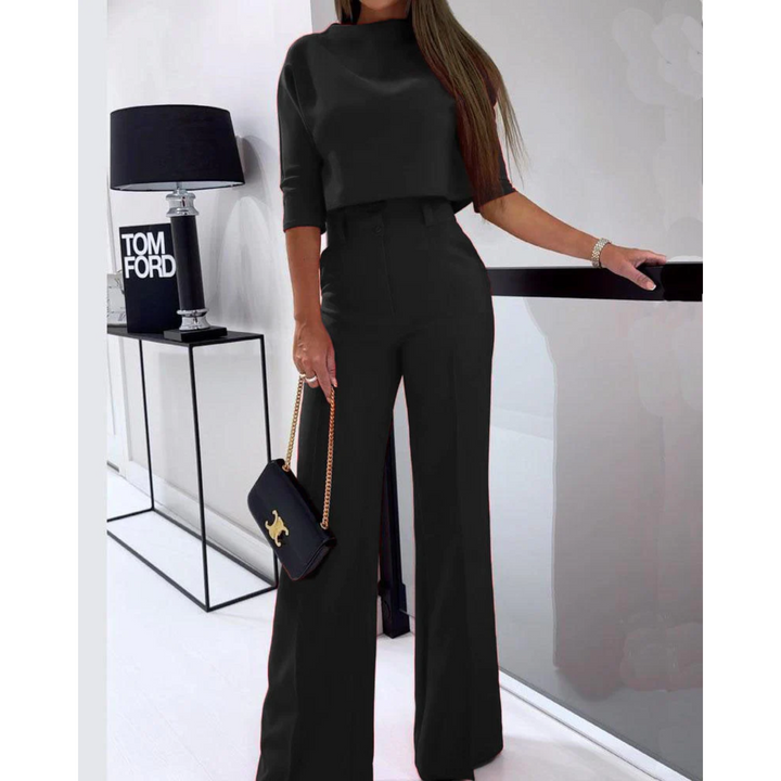 Kvinnors Eleganta Vida Byxor Co Ord Set