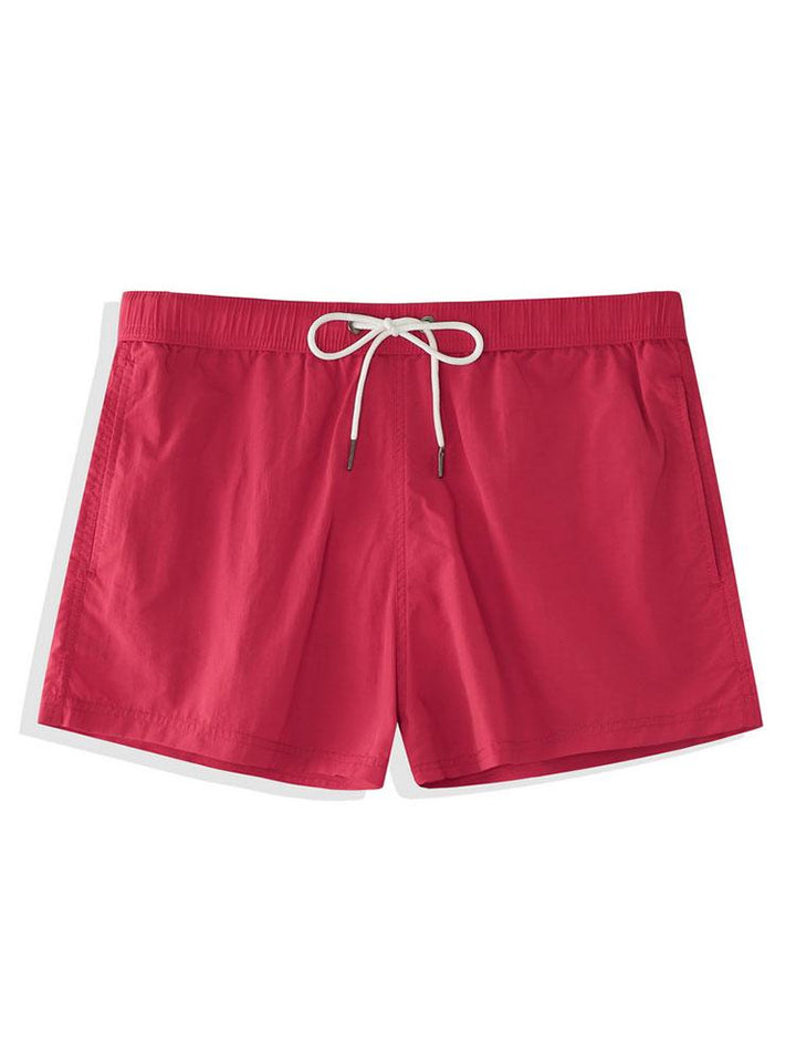 Mäns korta nylon badshorts – Dragsko strand- och semesternödvändighet