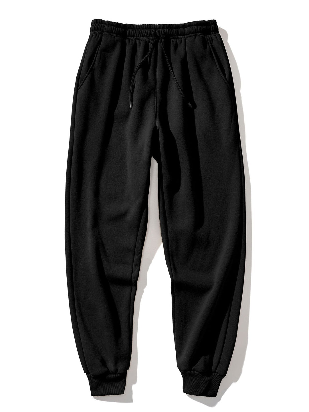Herrarnas Quarter-Zip Hoodie Träningsoverall – Avslappnad Jogger Set för Resor och Casual Streetwear