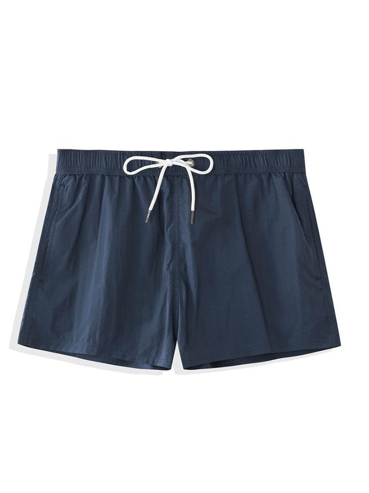 Mäns korta nylon badshorts – Dragsko strand- och semesternödvändighet