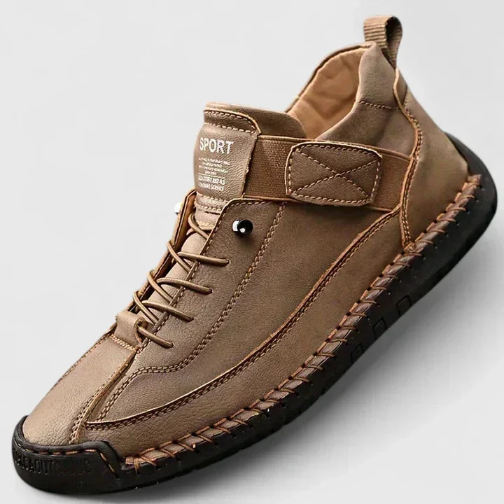 Kvinnors Skinnlook Velcro Snörning Promenadsneakers