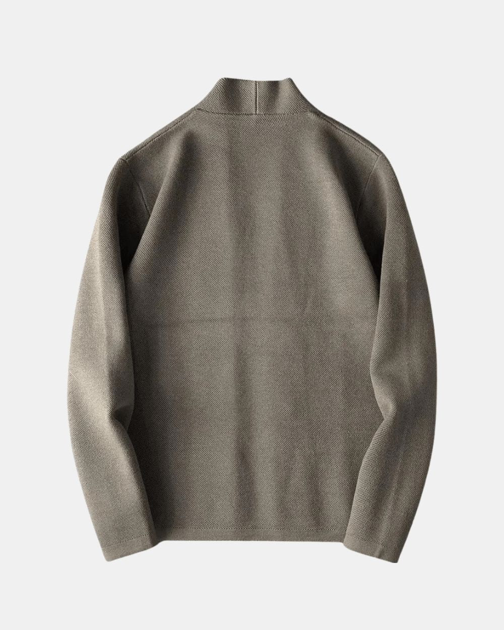 Herrens Ostrukturerade Blazerjacka – Avslappnad Smart Casual Lager för Kontor och Kvällsbruk