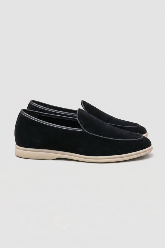Herrens Loafers Minimalistiska Slip-On Flexibla Sula Skor