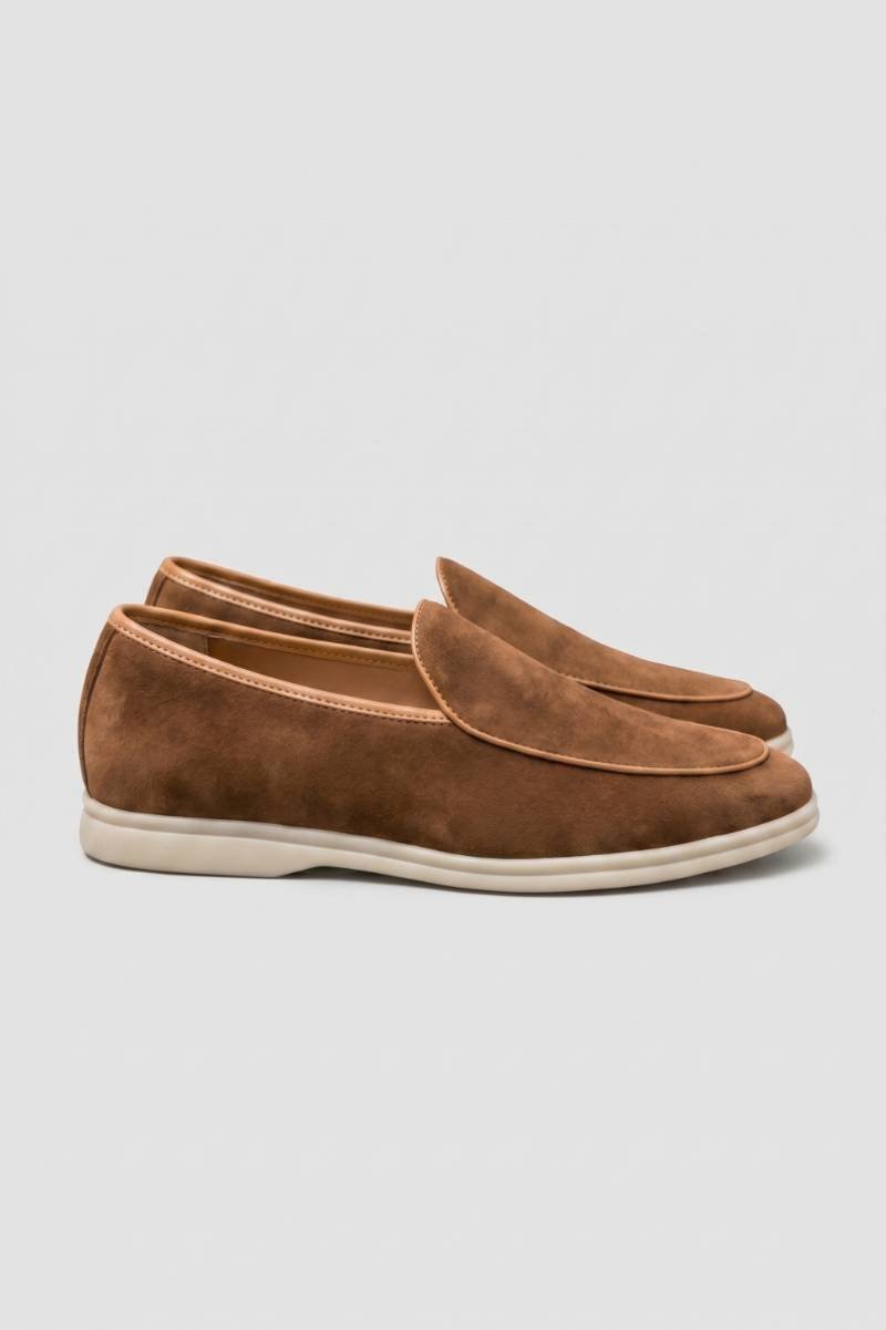 Herrens Loafers Minimalistiska Slip-On Flexibla Sula Skor