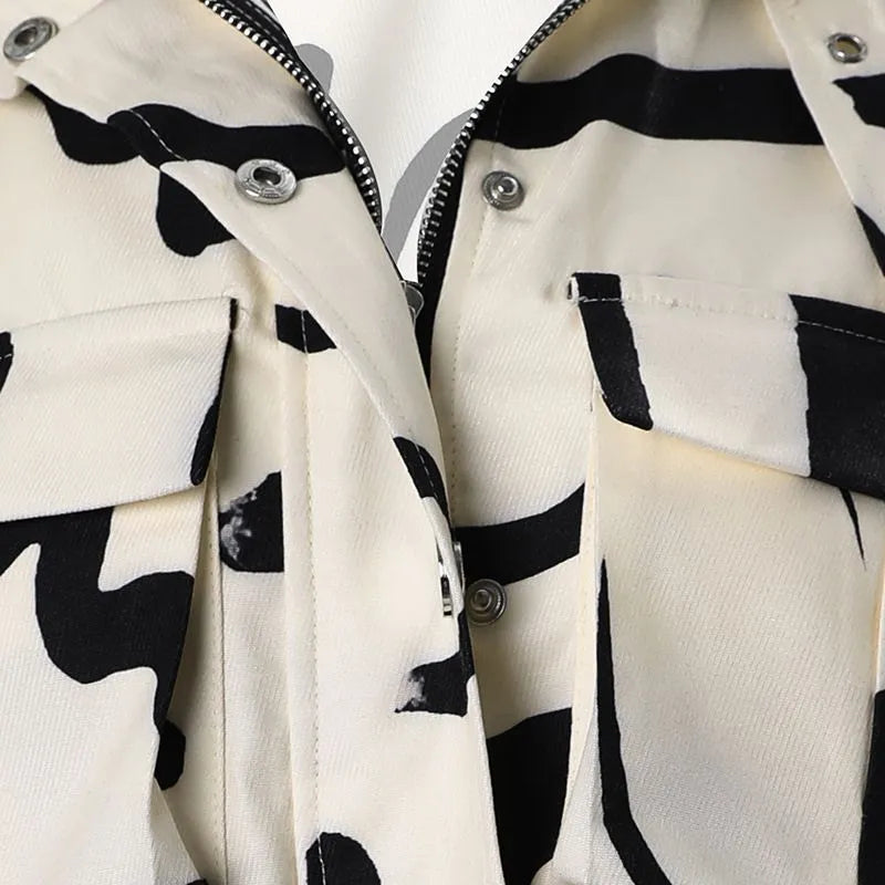 Kvinnors Kortad Bomberjacka Urban Stil Lätt Modern Avslappnad Streetwear Ytterkläder