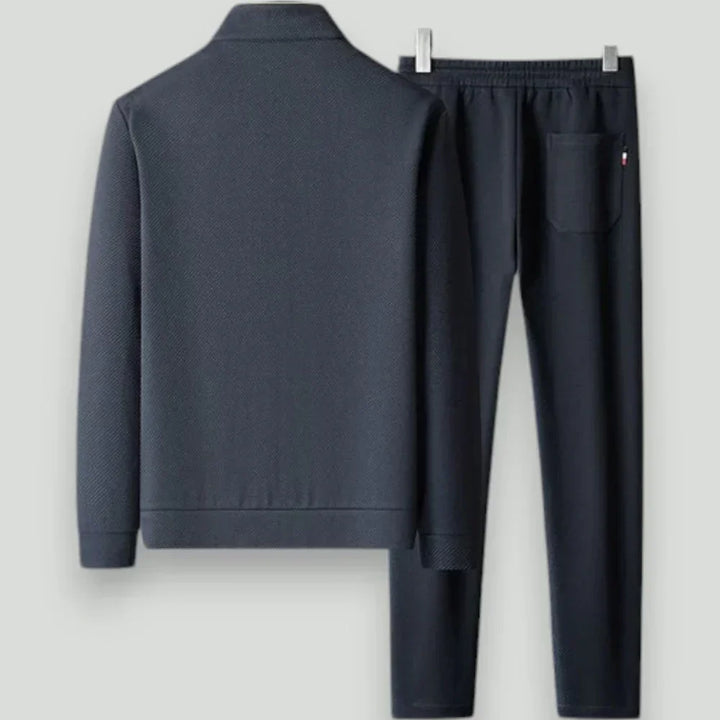 Herrars Tvådelade Bekväma Träningsdräkt Slim Fit för Avslappnad Användning och Aktiv Träning Lättviktig Premium Material