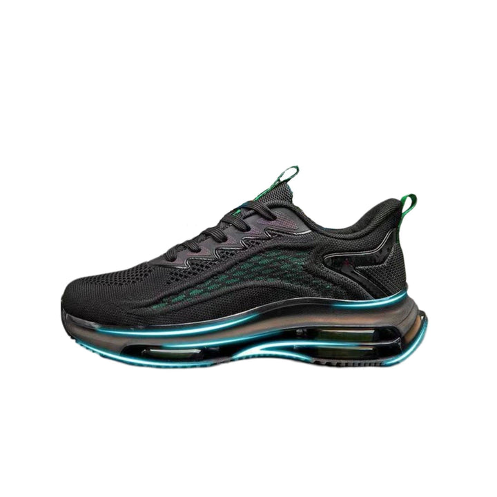 Herrarnas luftkuddar mesh sneakers med skulpterad prestandasula