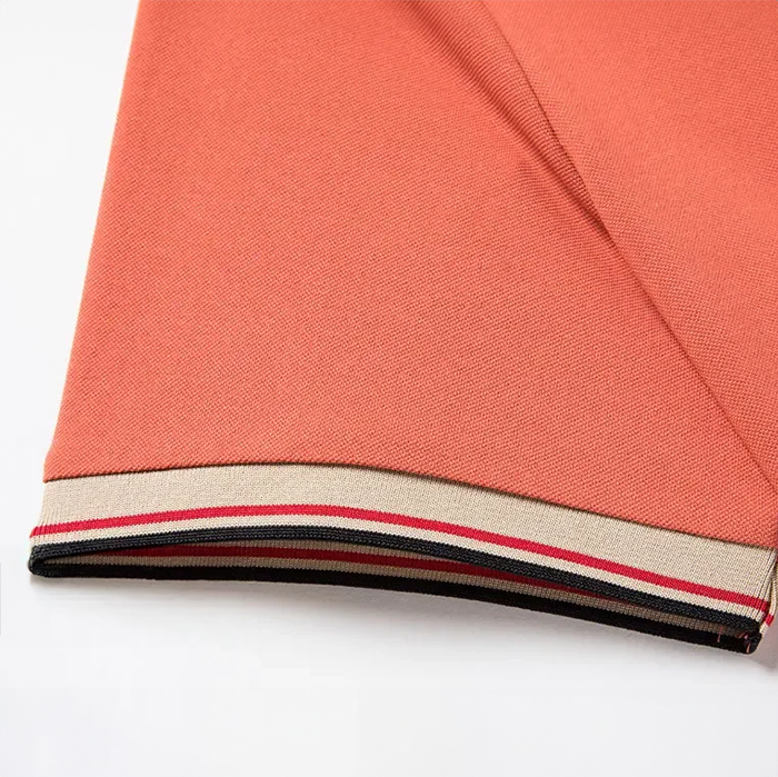Herrens Poloshirt med Kontrastkrage, Finsmart Casual Stil