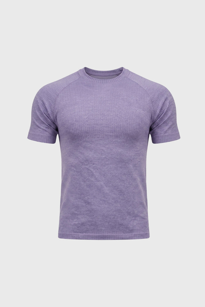 Herrarnas texturerade raglanärm T-shirt för aktiva dagar