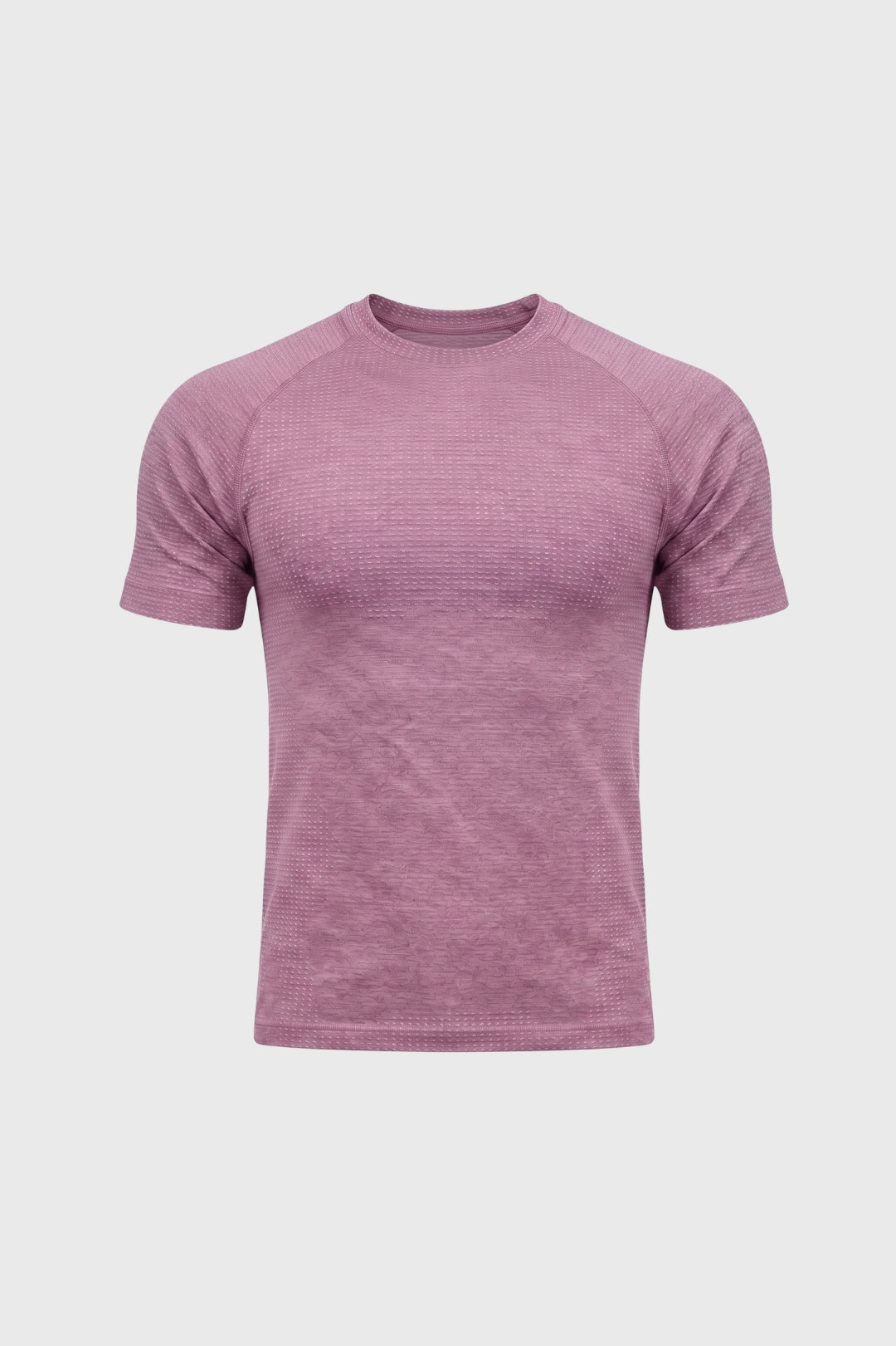 Herrarnas texturerade raglanärm T-shirt för aktiva dagar