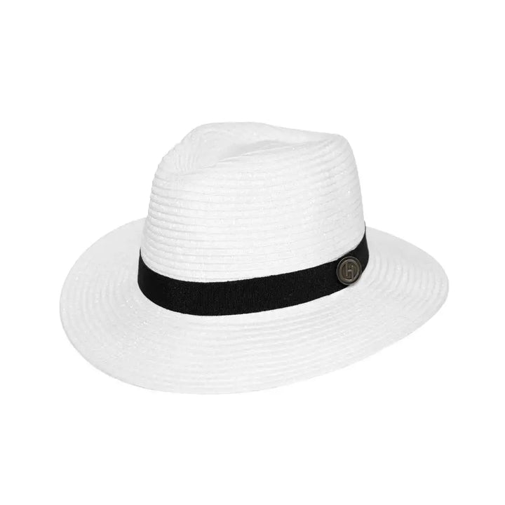 Herrars lättvikts Fedora solhatt för resor och utomhusbruk