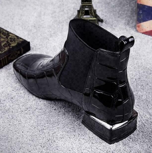 Kvinnors Läder Komfortstövlar – Hållbart Stödjande Vardagsstiligt Casual Skor