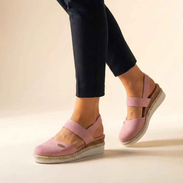 Kvinnors Espadrille Plattform Sandaler – Slingback Sommar Skor för Semester och Vardagsbruk