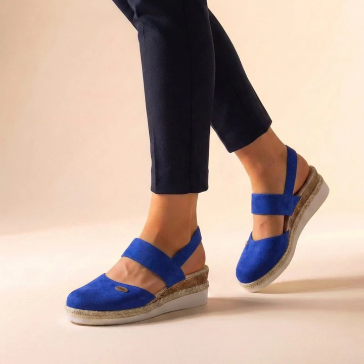 Kvinnors Espadrille Plattform Sandaler – Slingback Sommar Skor för Semester och Vardagsbruk