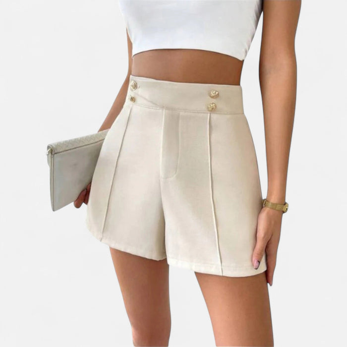 Valmonti | Kvinnoanpassade Shorts – Högmidjad Elegans