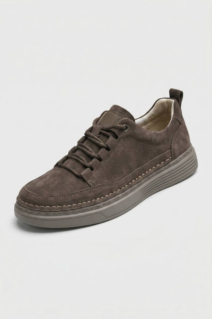 Herrskor Sneakers med Plattformssula och Snördetalj