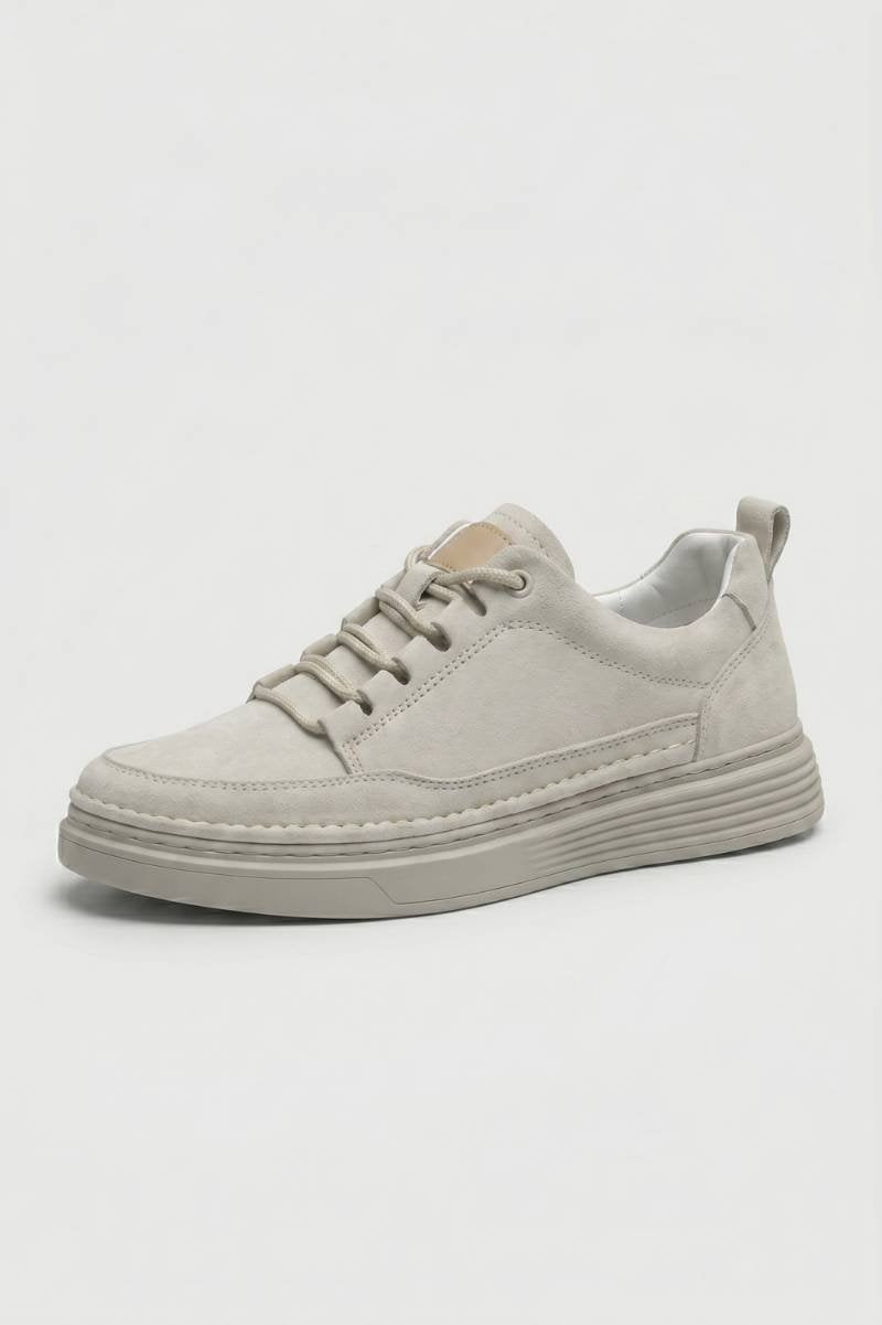 Herrskor Sneakers med Plattformssula och Snördetalj