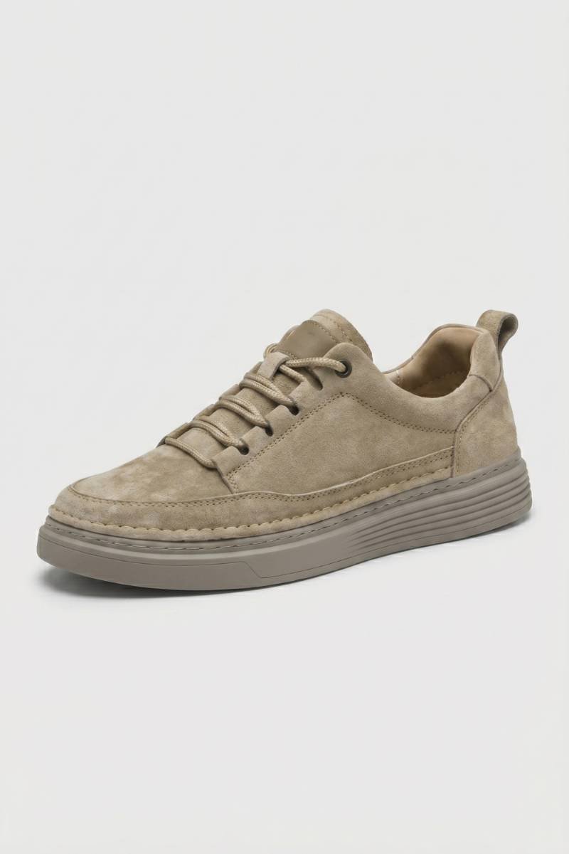 Herrskor Sneakers med Plattformssula och Snördetalj